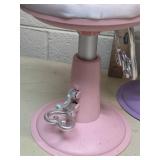 Battat Polka Dot Doll Salon Chairs