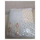 Floral King Quilt Set with Shams