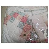 Handmade king size quilt