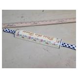 Decorative Ceramic Rolling Pin wall art- Bless This House