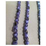 Lot of 3 decorative bolo style necklaces