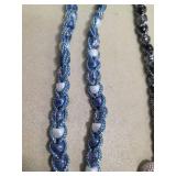 Lot of 3 decorative bolo style necklaces