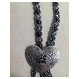 Lot of 3 decorative bolo style necklaces