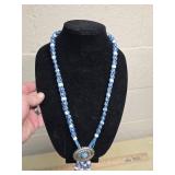 Lot of 3 decorative bolo style necklaces