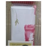Clover Valley Floral Shower Curtain with Hooks