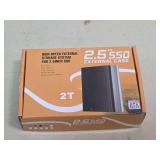 2 terabyte external hard drive