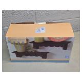 HomeTown 12-inch Decorative Wall Shelf Set