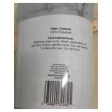 Comfort Bay Grey Fleece Throw Blanket