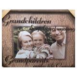 Grandchildren Keep Hearts Young Picture Frame