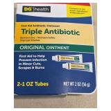 DG Health Triple Antibiotic Ointment Twin Pack