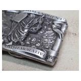 1984 Ten Commandments Bible Collectible limited edition belt buckle