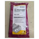 Stryker Sage 2% Chlorhexidine Gluconate Prep Cloths - Pack of 6