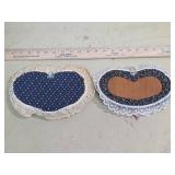 Handcrafted Heart Wall Decor Set
