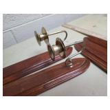 Shield-Style Wall Sconces Set