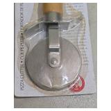 Good Cook Pizza Wheel Cutter with Wooden Handle