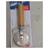 Good Cook Pizza Wheel Cutter with Wooden Handle