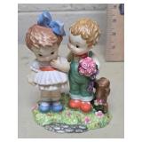 Precious Moments Style Garden Figurine