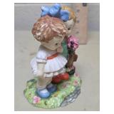 Precious Moments Style Garden Figurine