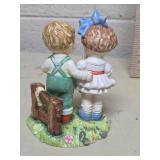 Precious Moments Style Garden Figurine