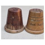 Wooden Salt and Pepper Shaker Collection