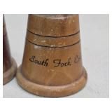 Wooden Salt and Pepper Shaker Collection