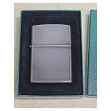 Black Matte Zippo Lighter with Box