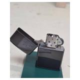 Black Matte Zippo Lighter with Box