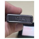 Black Matte Zippo Lighter with Box