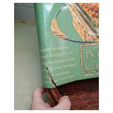 Brown Wicker Baker Caddies Set of 2