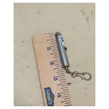 Blue Paw Print Pet Laser Pointer Keychain