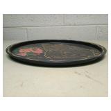 Georgia State Souvenir Tray with Cherokee Rose