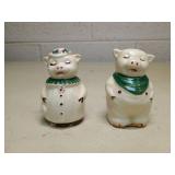 Ceramic Pig Salt and Pepper Shakers