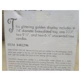 Elements Golden Candle Forest Display Set