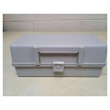 Folding Sewing Box with Scissors and Supplies