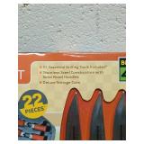 Gourmet Traditions 22-Piece Portable BBQ Tool Set