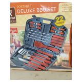Gourmet Traditions 22-Piece Portable BBQ Tool Set