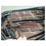 Rustic Couture Camo Print Handbag with Rhinestone Accents
