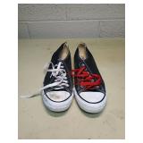 Converse All Star Black Canvas Sneakers Size 9.5