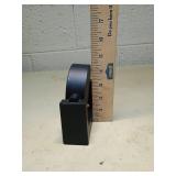 Modern Black Rotating Quartz Desk Clock