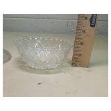 Clear Glass Pedestal Candy Dish