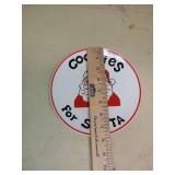 Cookies for Santa Christmas Plate