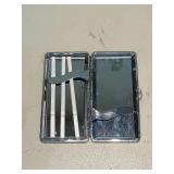 Chrome Plated Cigarette Case