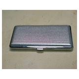 Chrome Plated Cigarette Case