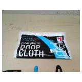 Paint Supply Bundle with Drop Cloth and Brush Set