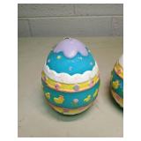 Decorative Easter Eggs with Duck Design candles