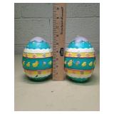 Decorative Easter Eggs with Duck Design candles