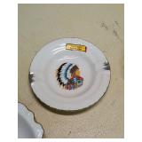 Kansas and Mississippi Souvenir Plate Collection