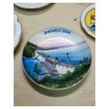 Kansas and Mississippi Souvenir Plate Collection