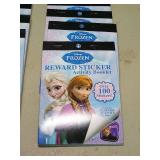 Disney Frozen Reward Sticker Activity Booklet Bundle lot of 7