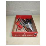 Professional Kitchen Knife Set with Scissors